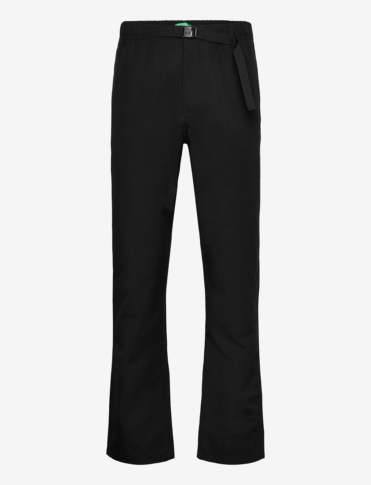 United Colors of Benetton - TROUSERS - casual byxor - black - 0