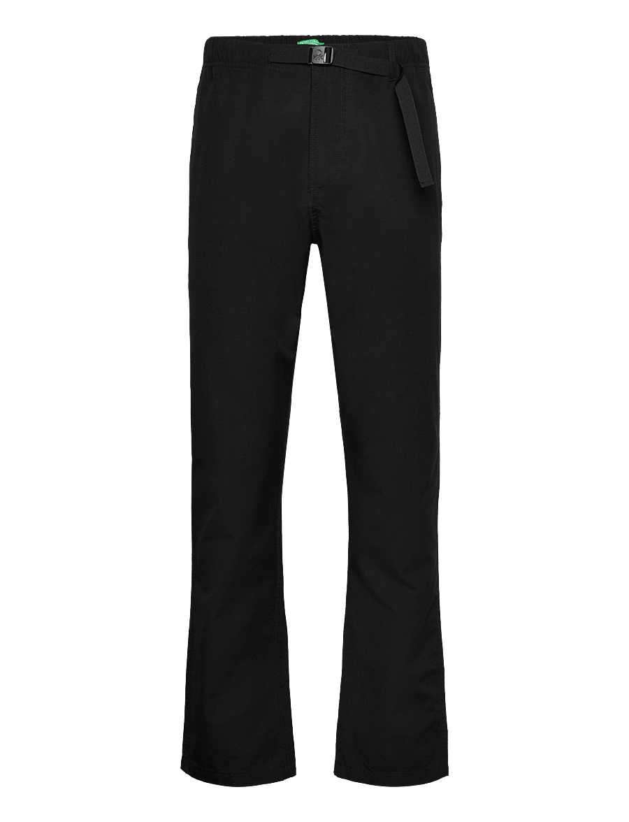 United Colors of Benetton - TROUSERS - freizeithosen - black - 0