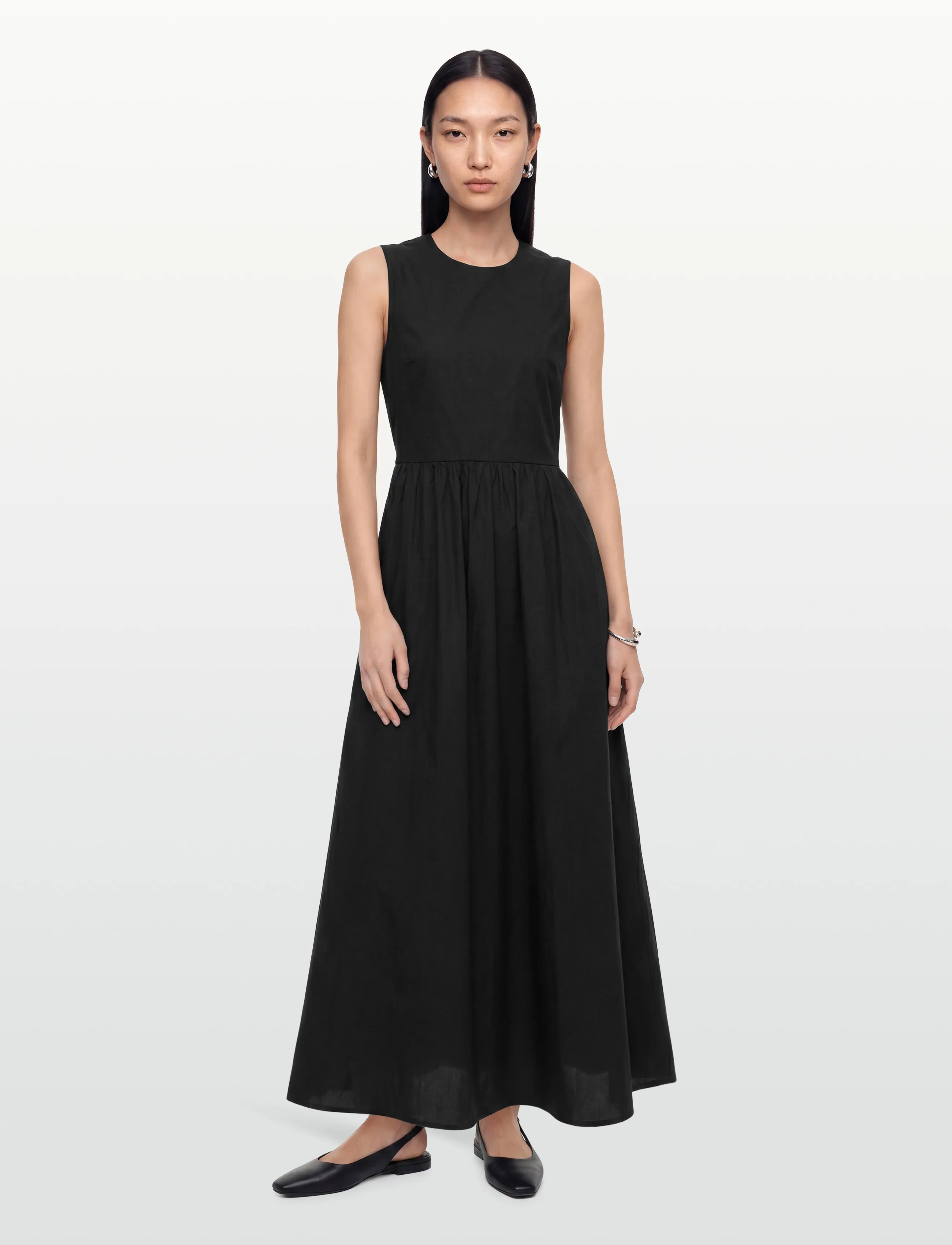 United Colors of Benetton Dress, M, Black, Kjoler > Maxikjole, Dame