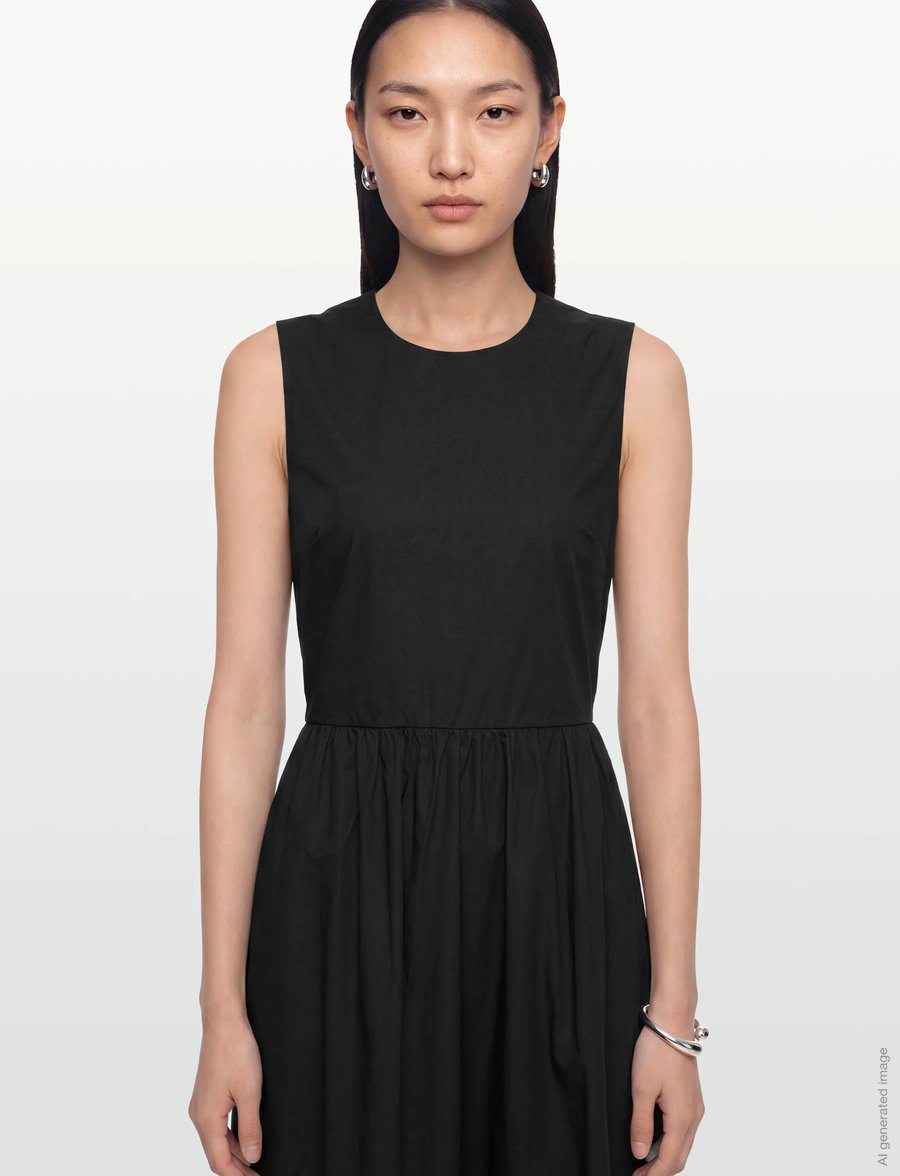 United Colors of Benetton - DRESS - robes d'été - black - 3