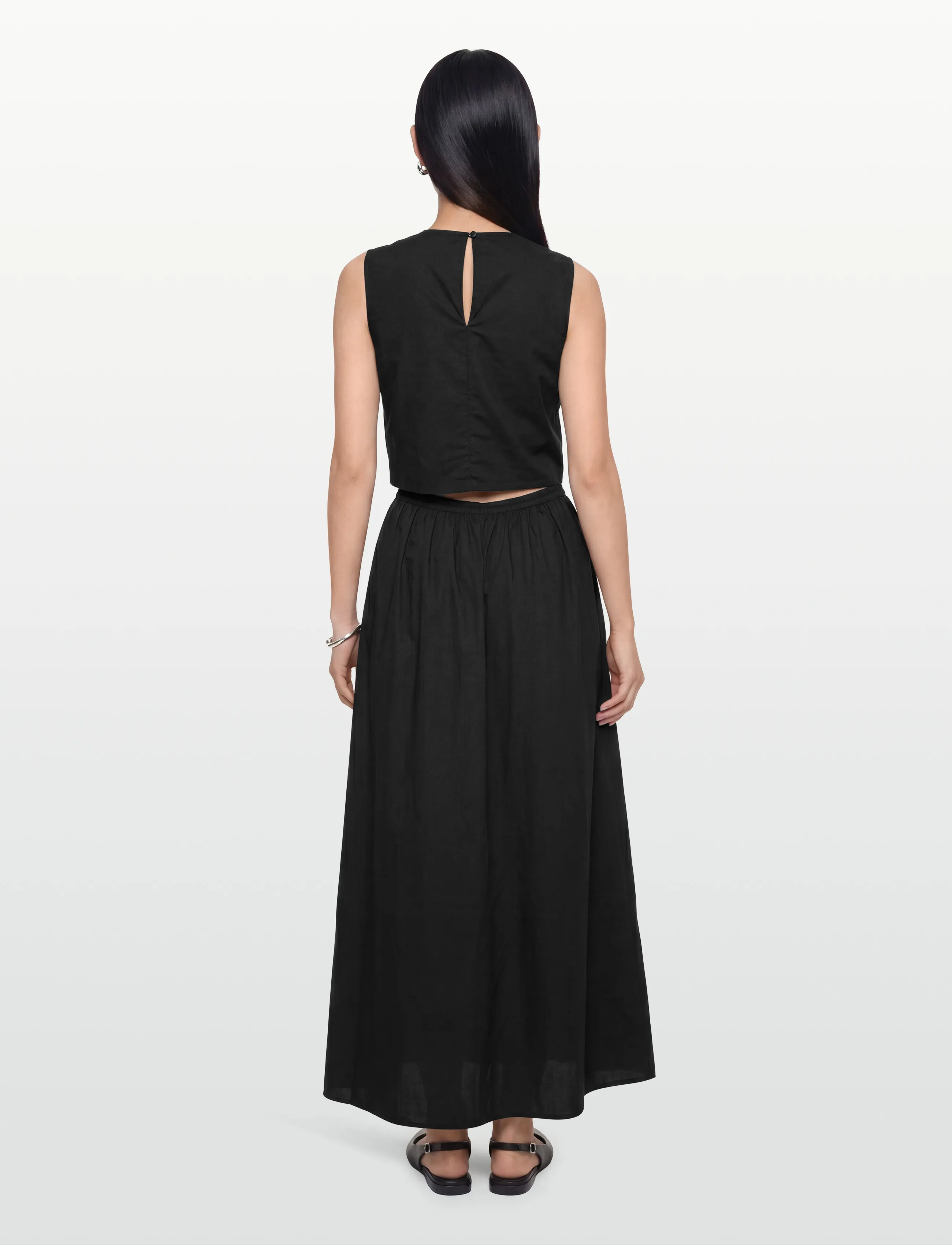 United Colors of Benetton - DRESS - robes d'été - black - 4