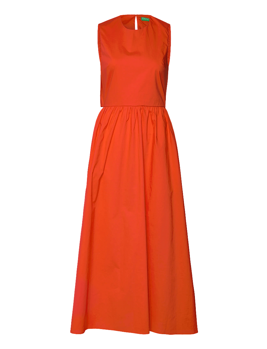 United Colors of Benetton - DRESS - zomerjurken - red - 1
