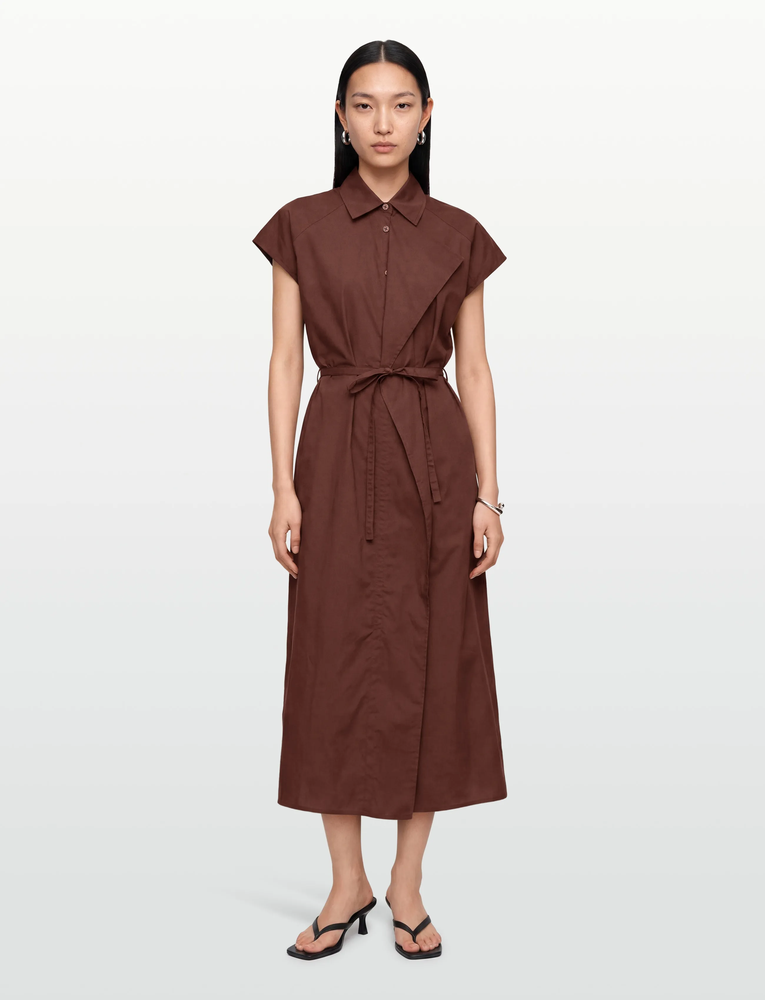 United Colors of Benetton DRESS - Apģērbi - BROWN / brown
