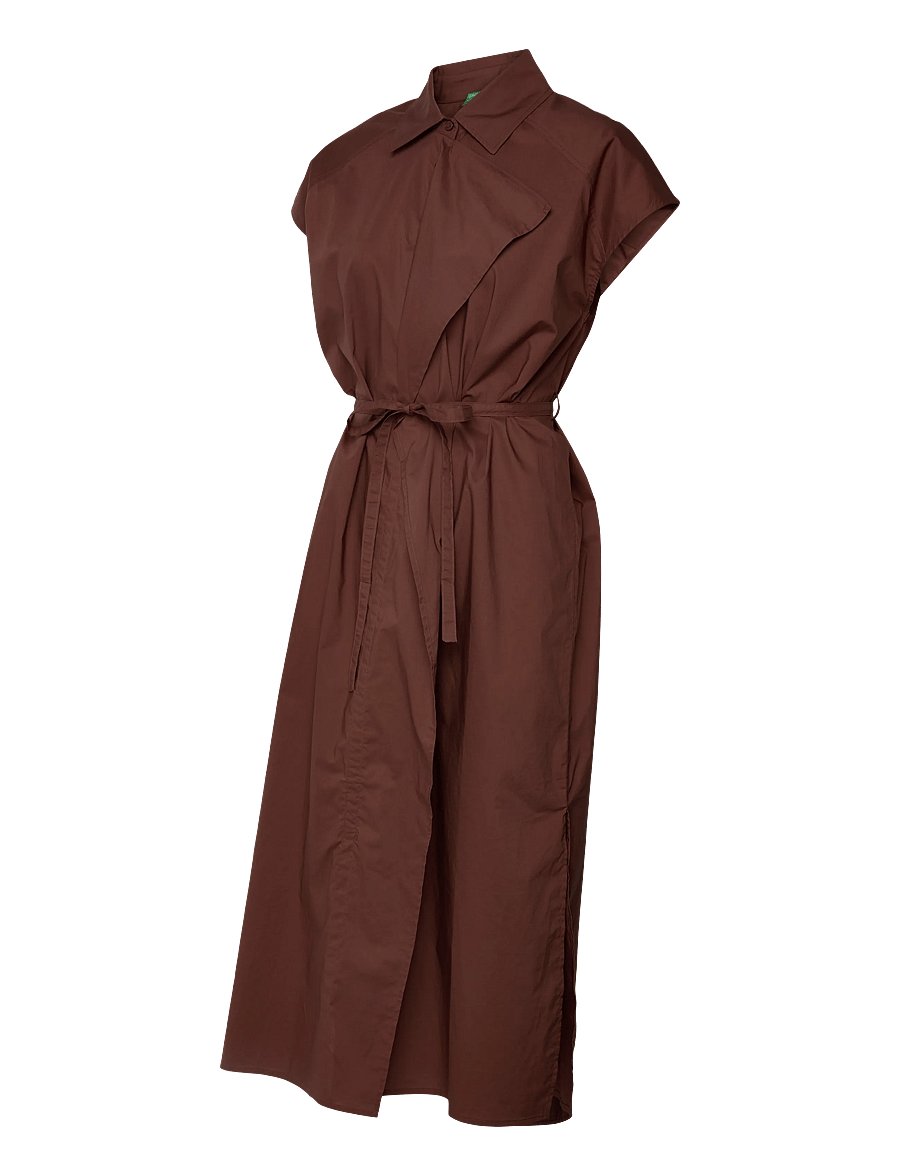 United Colors of Benetton - DRESS - robes chemises - brown - 3