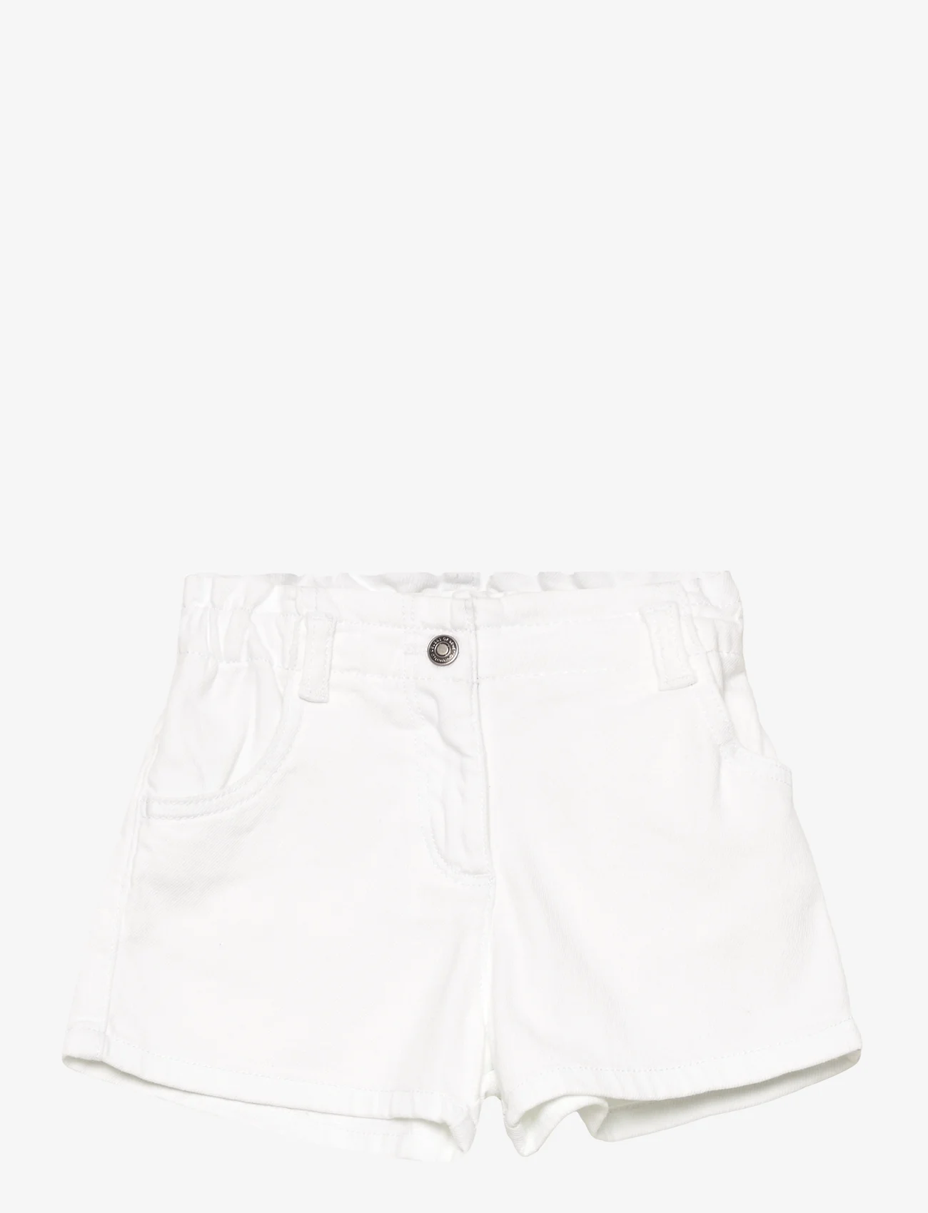 United Colors of Benetton - SHORTS - denim shorts - optical white - 0