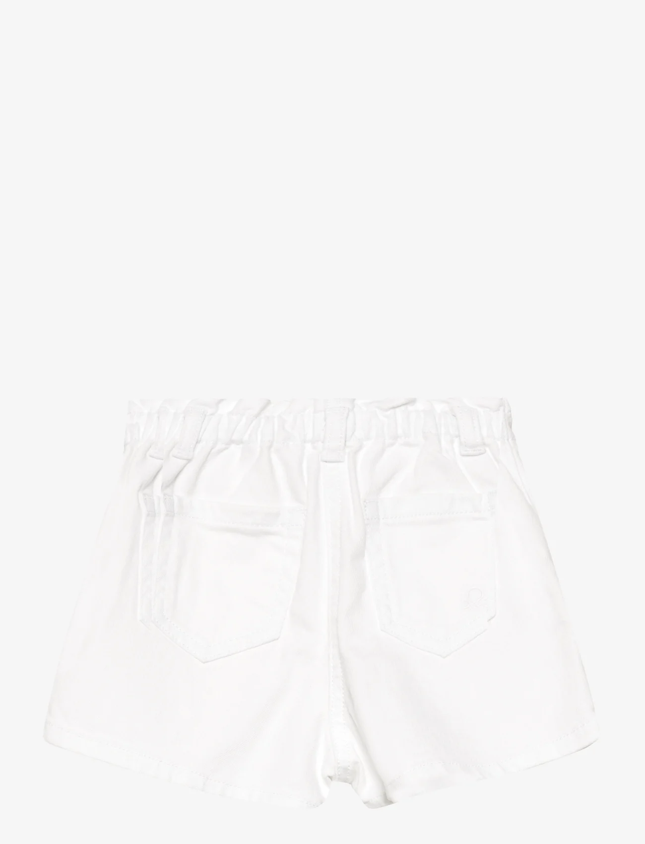 United Colors of Benetton - SHORTS - džinsiniai šortai - optical white - 1