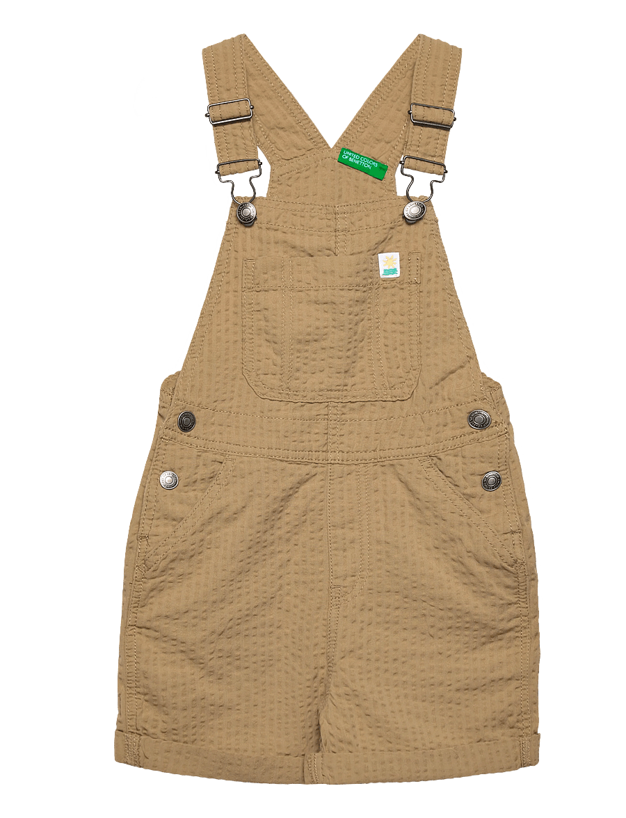 United Colors of Benetton - DUNGAREE - grenouillères - beige - 0