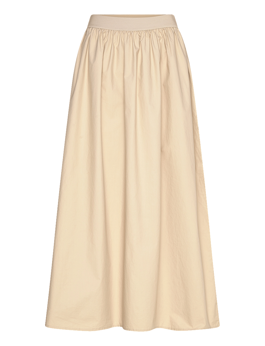United Colors of Benetton - SKIRT - midi-röcke - beige - 0