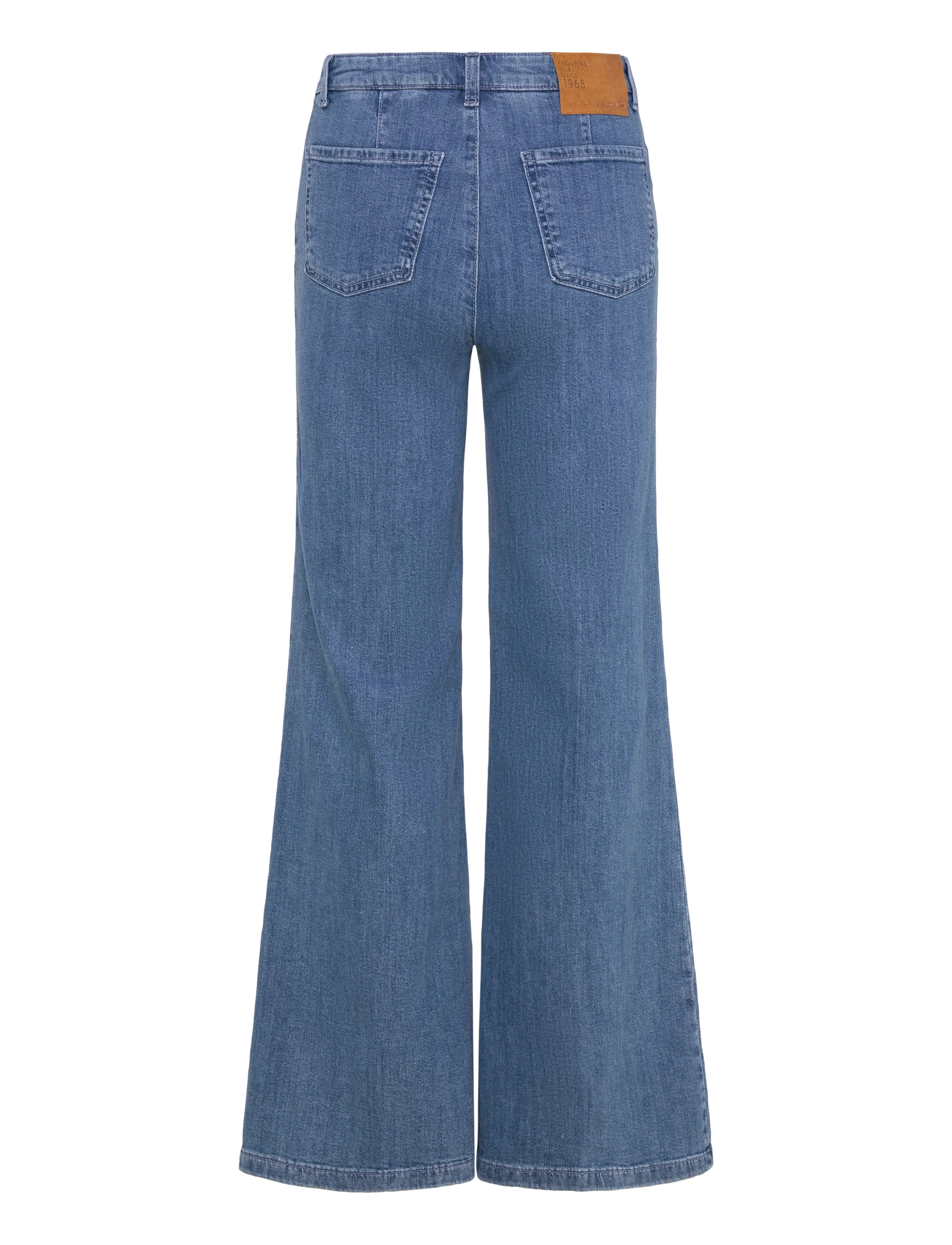 United Colors of Benetton - TROUSERS - jeans évasés - blue - 1
