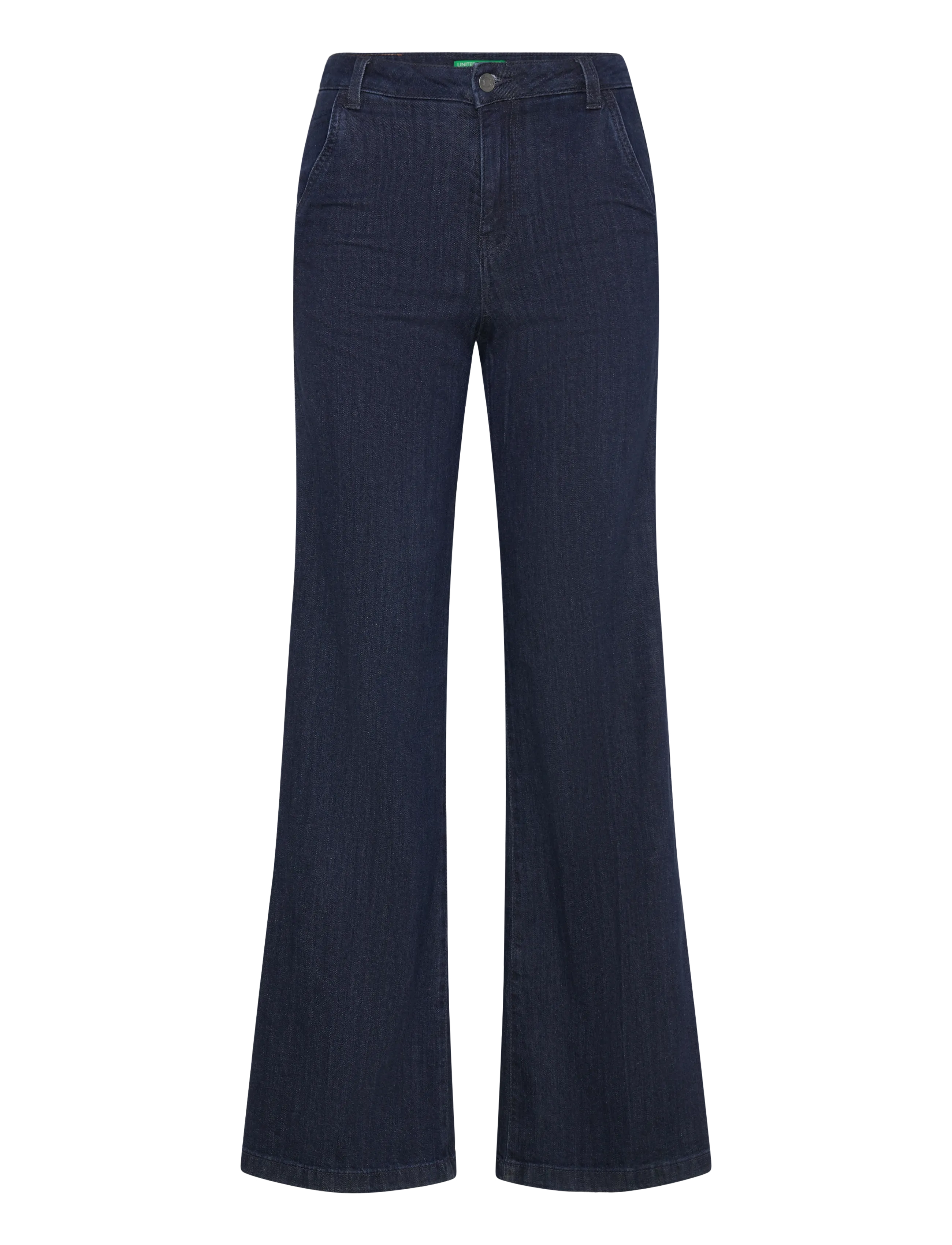 United Colors of Benetton Trousers, 42, Navy, Jeans > Flares, Dame