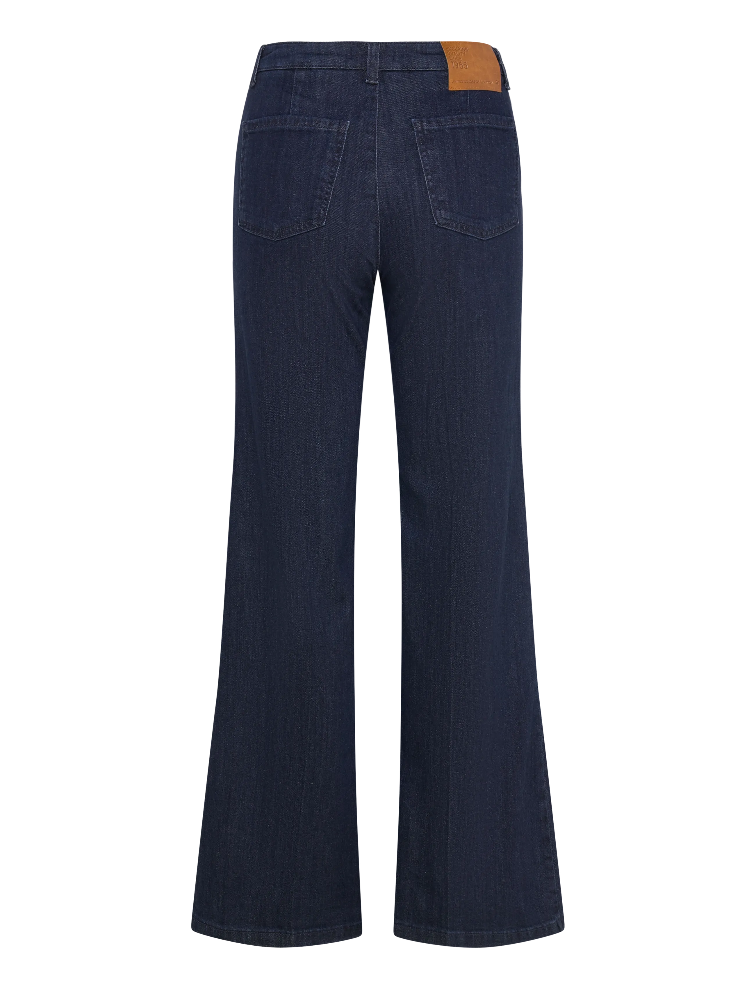 United Colors of Benetton - TROUSERS - leveälahkeiset farkut - blue - 1