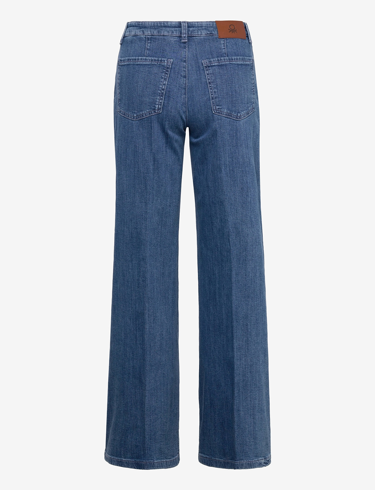 United Colors of Benetton - TROUSERS - schlaghosen - blue - 1