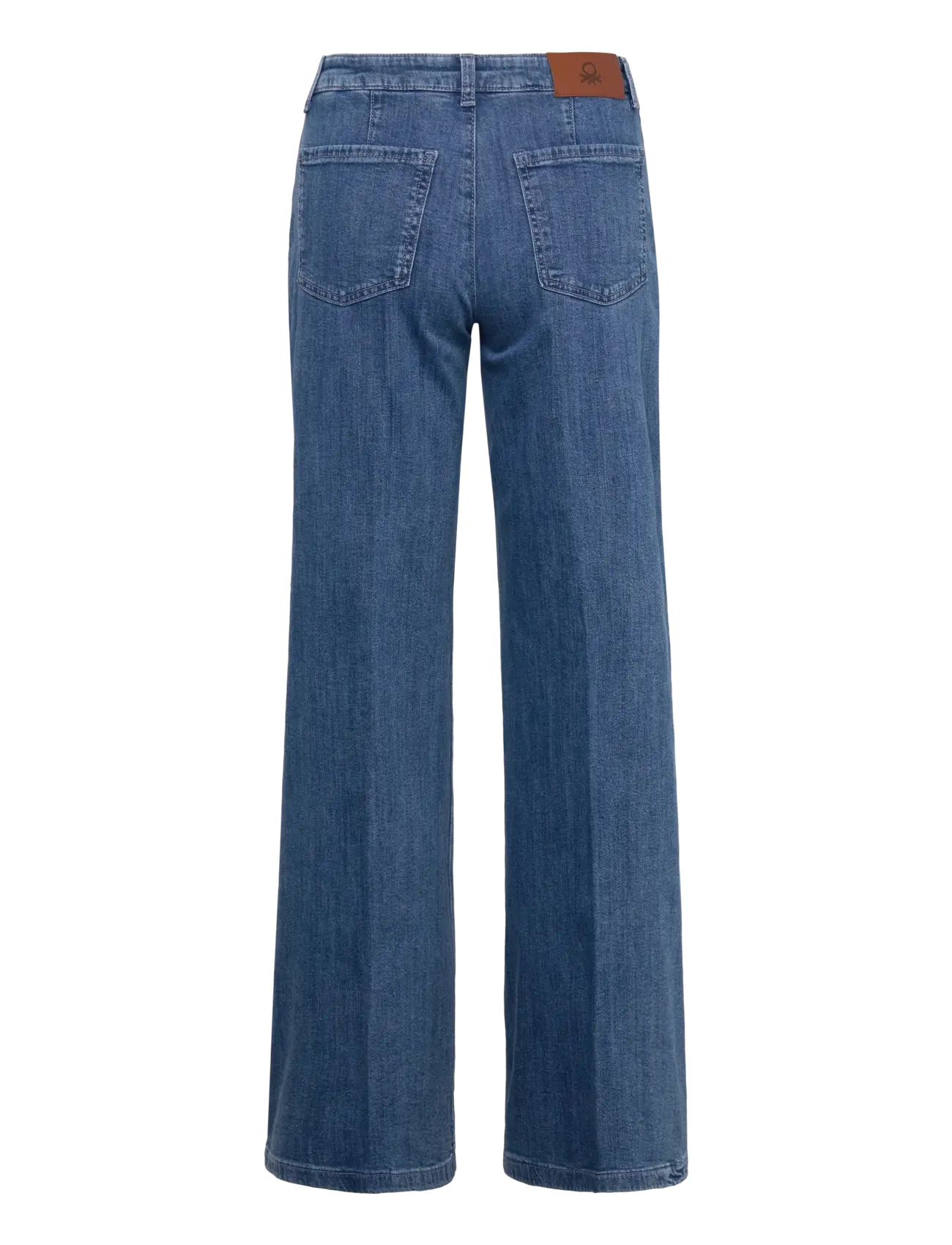 United Colors of Benetton - TROUSERS - jeans évasés - blue - 1