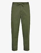 TROUSERS - DARK MILITARY GREEN