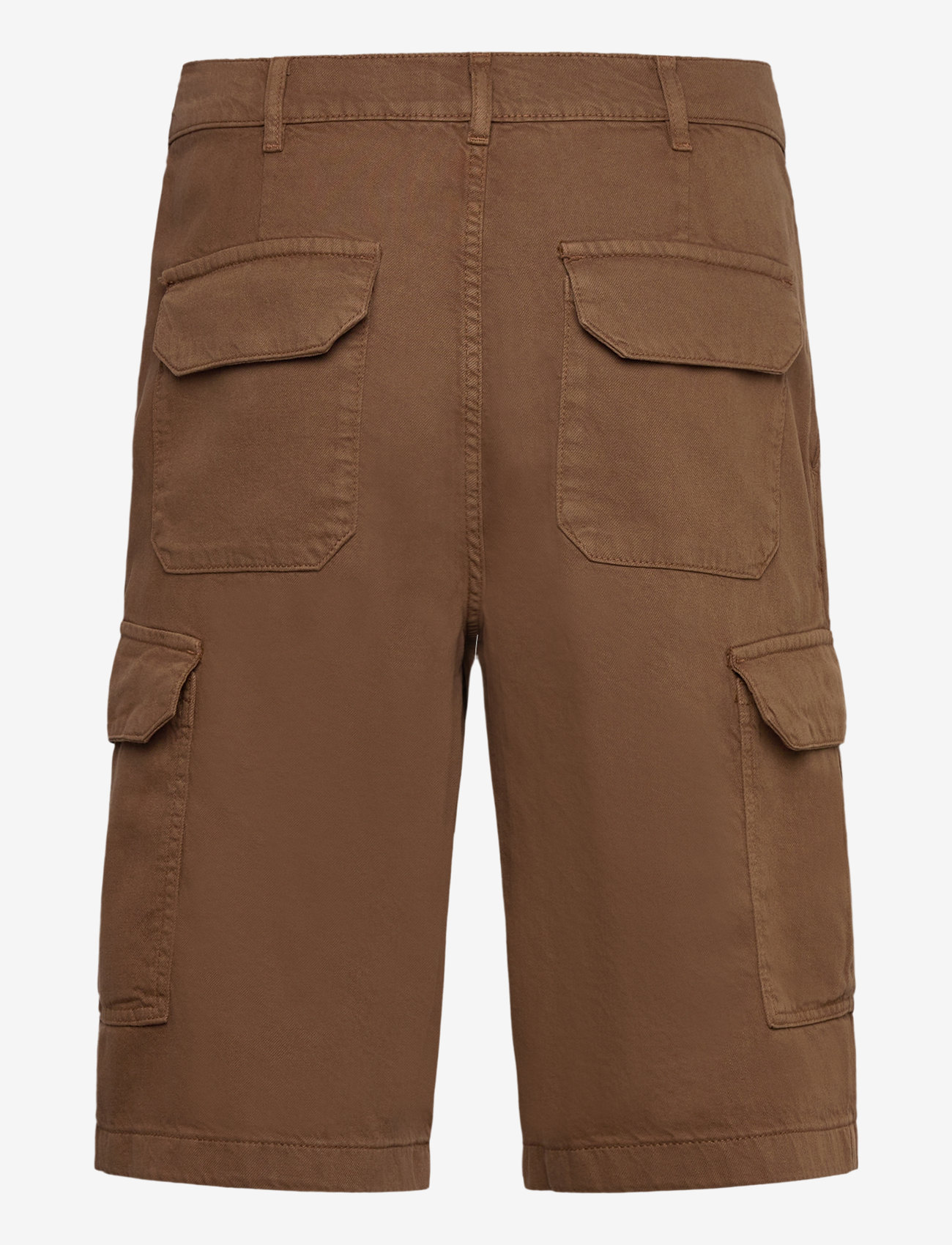 United Colors of Benetton - BERMUDA - leinen-shorts - brown - 1