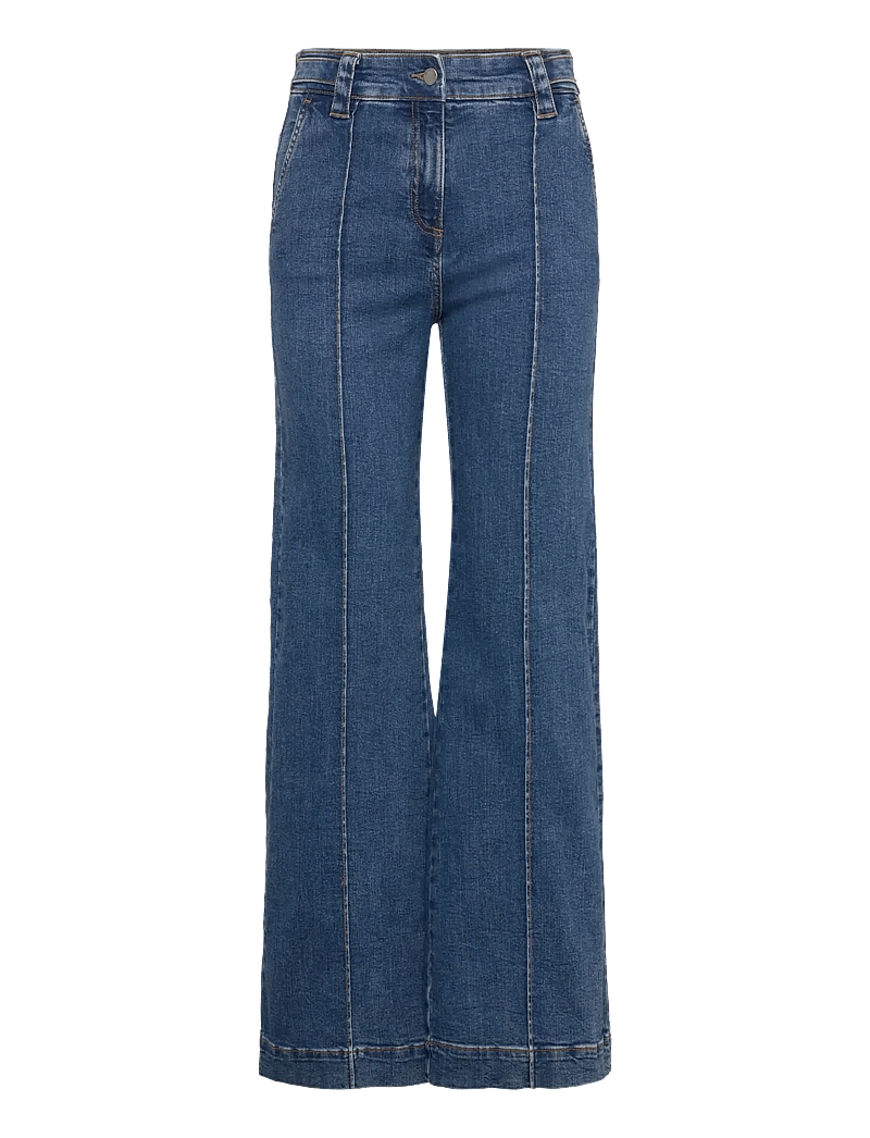 United Colors of Benetton - TROUSERS - alt eriti laia säärega teksad - blue - 0