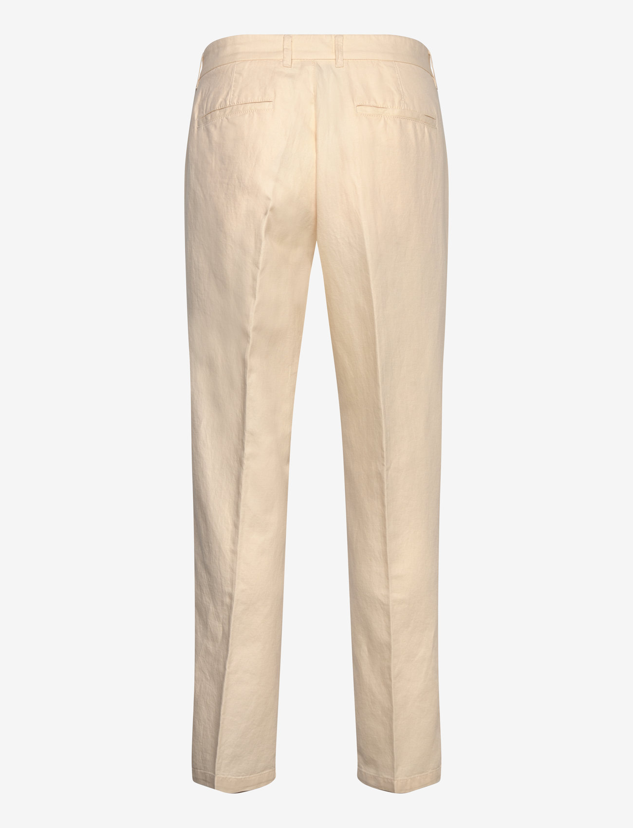 United Colors of Benetton - TROUSERS - leinenanzughosen - beige - 1