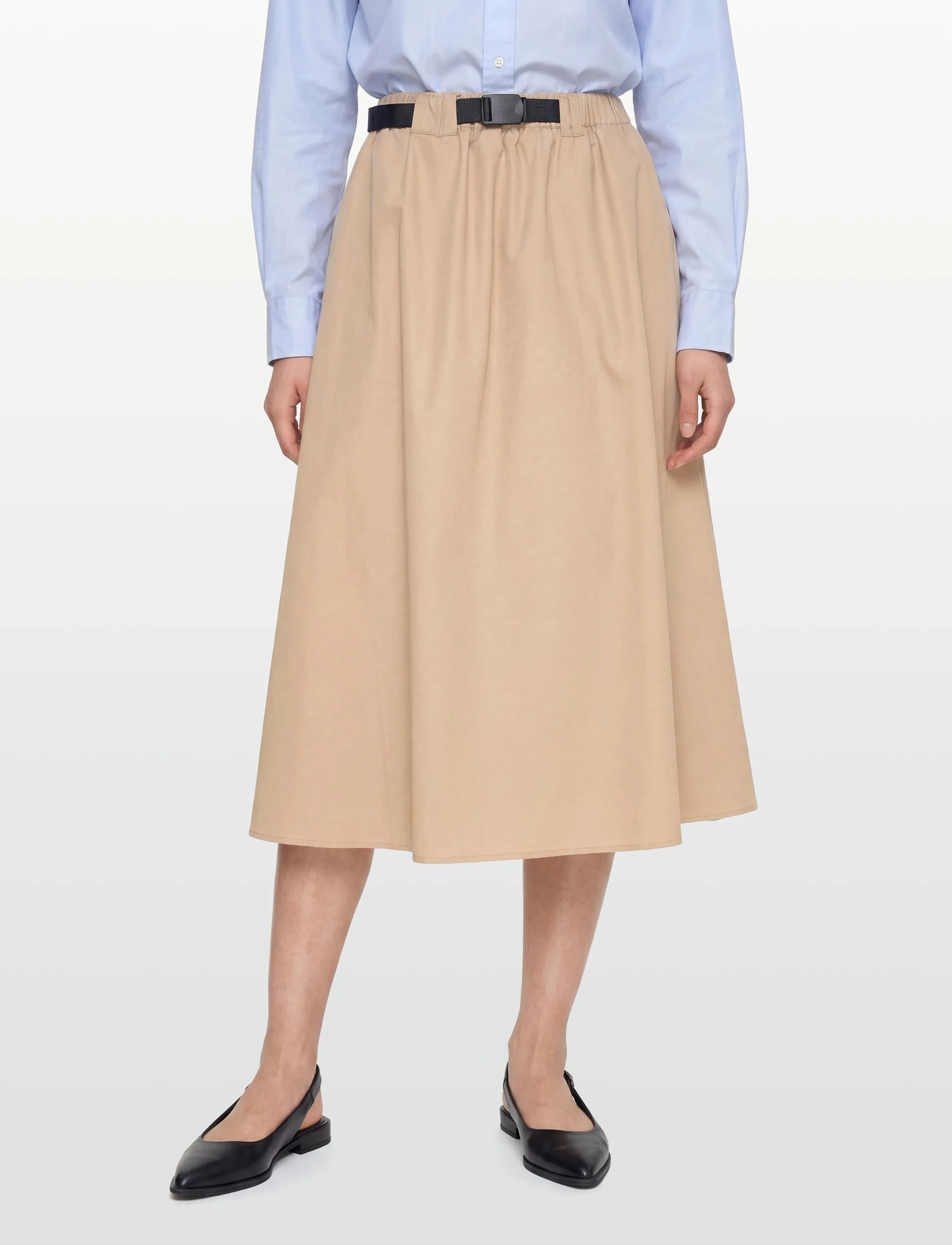 United Colors of Benetton - SKIRT - jupes midi - beige - 4