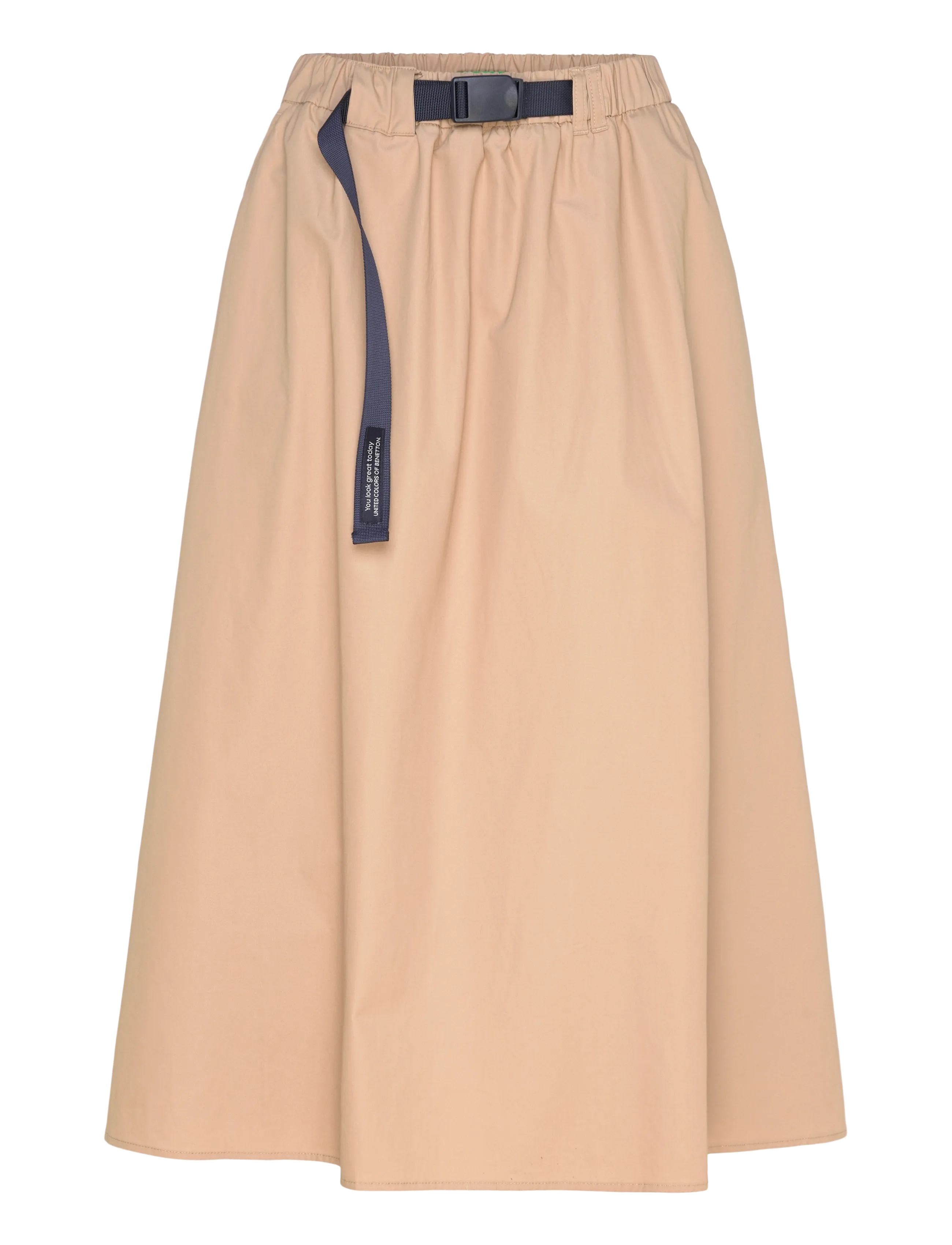 United Colors of Benetton - SKIRT - jupes midi - beige - 3