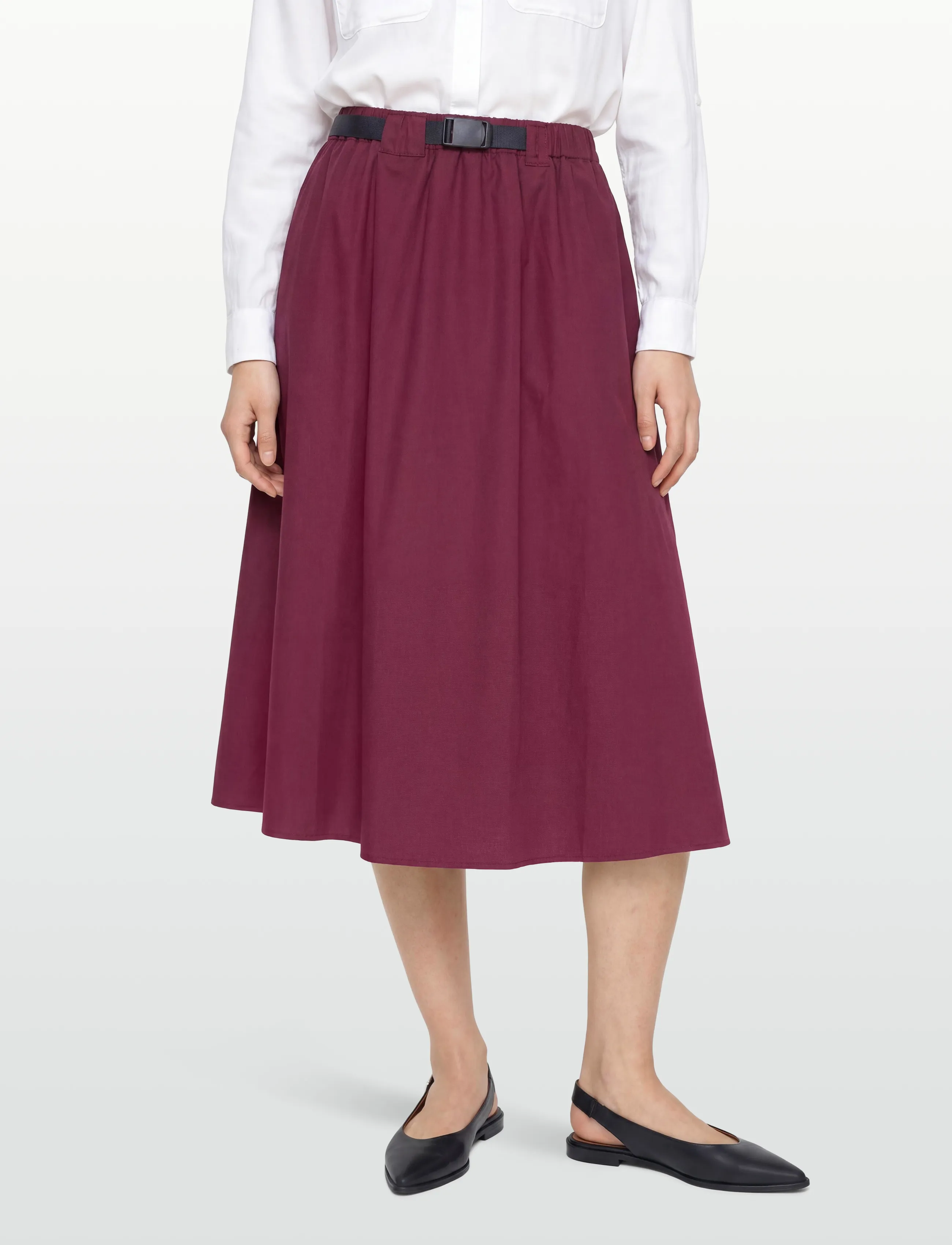 United Colors of Benetton - SKIRT - midi-röcke - brown - 4