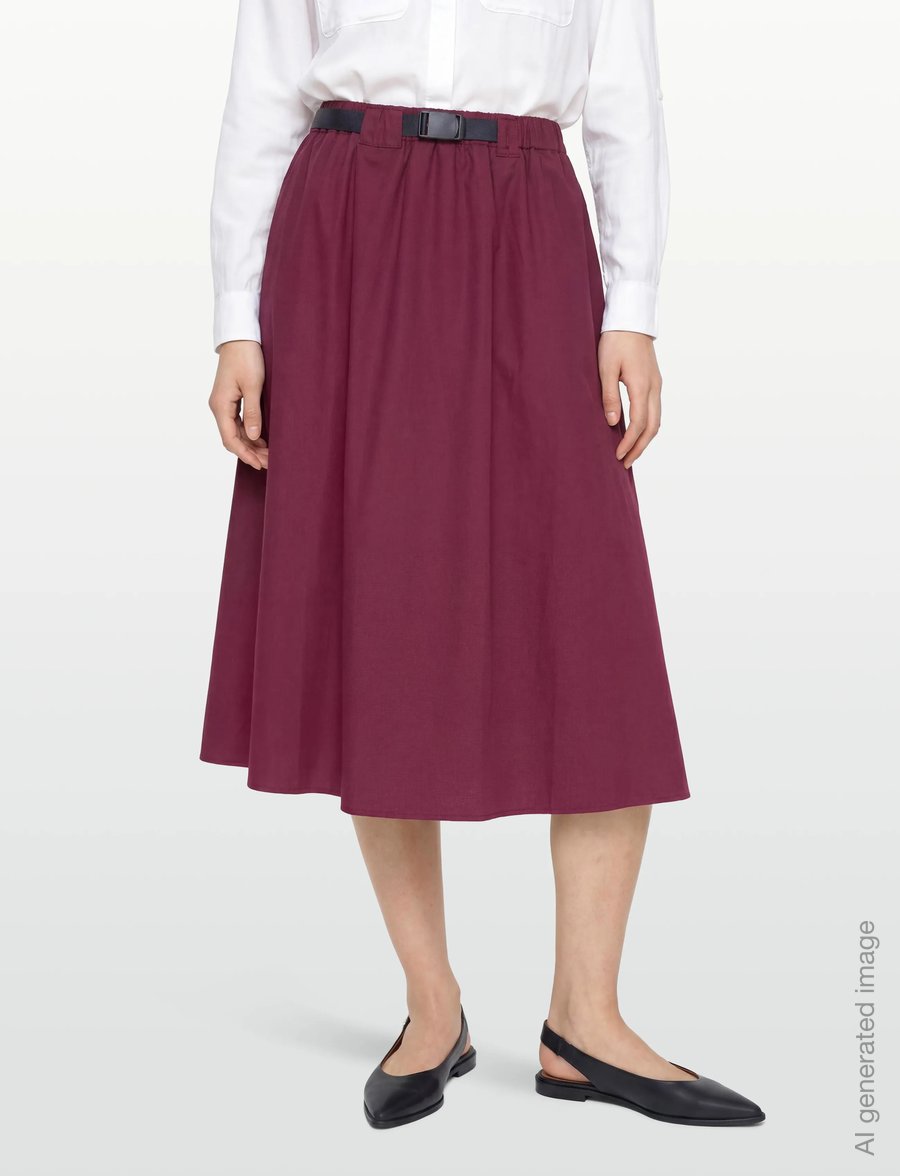 United Colors of Benetton - SKIRT - midi-röcke - brown - 4