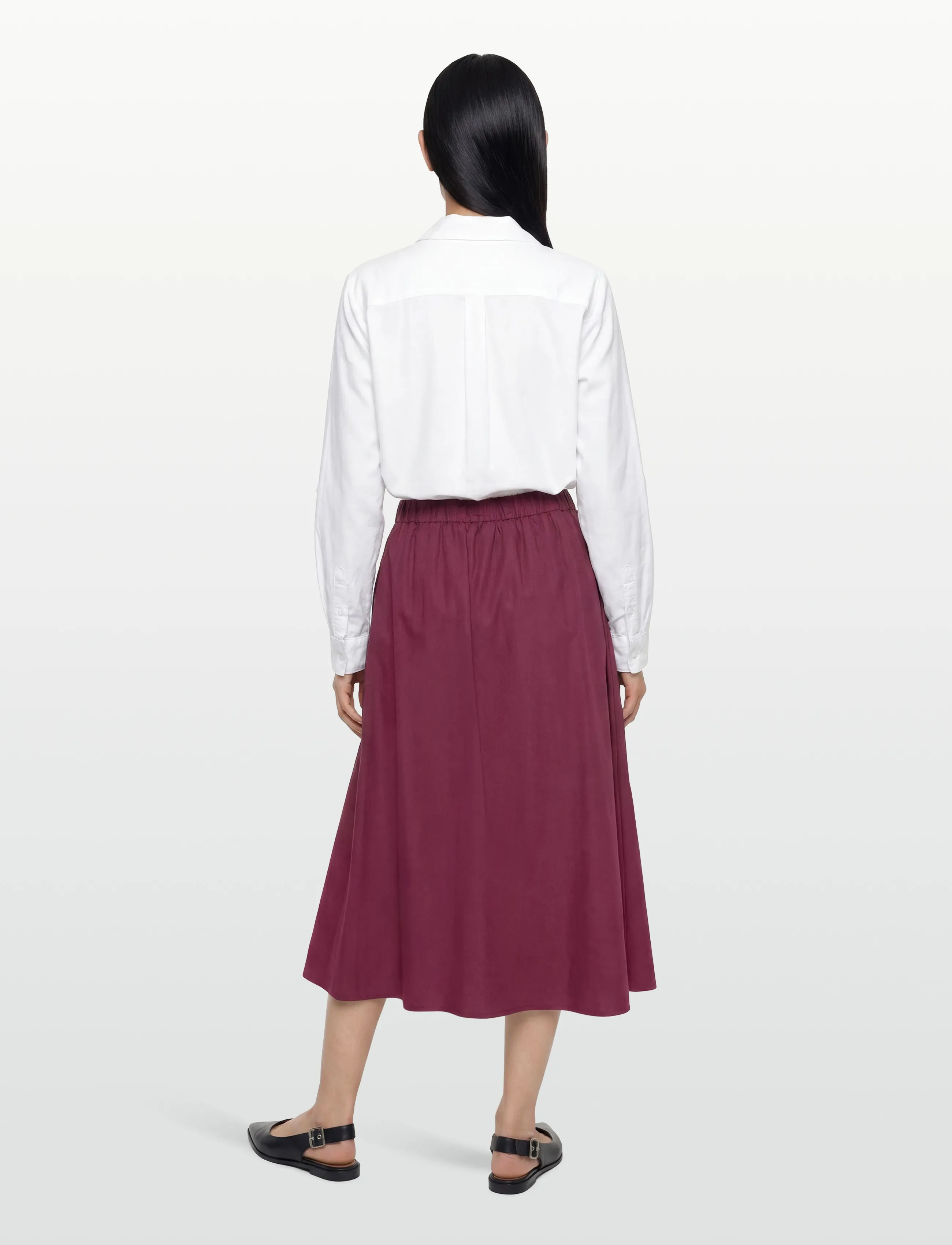 United Colors of Benetton - SKIRT - midi-röcke - brown - 5