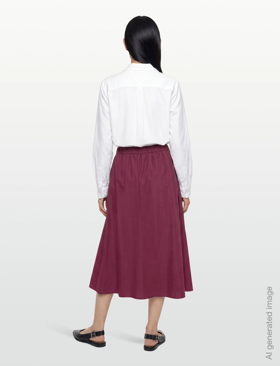 United Colors of Benetton - SKIRT - midi-röcke - brown - 5
