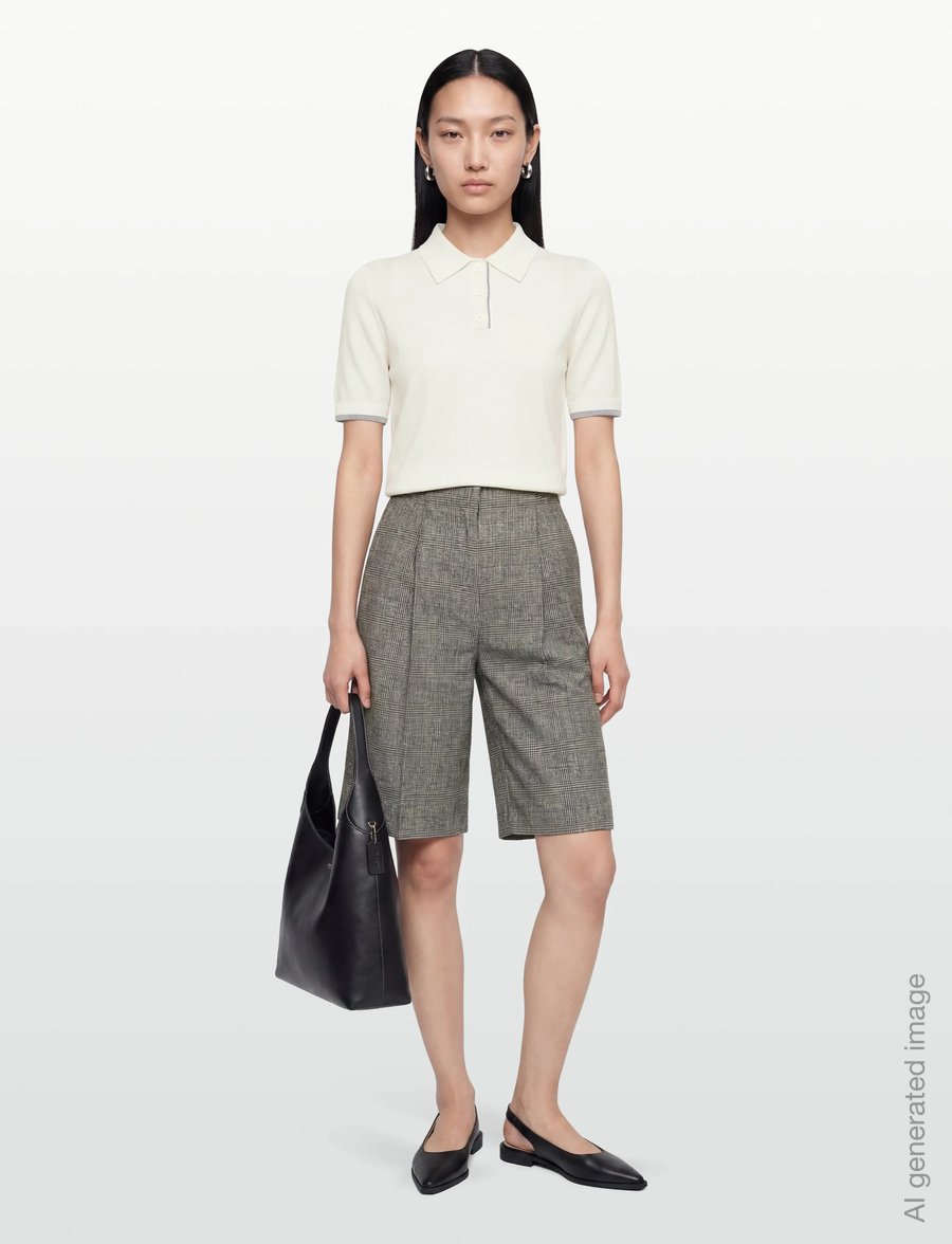 United Colors of Benetton - BERMUDA - culottes - multicolor - 0