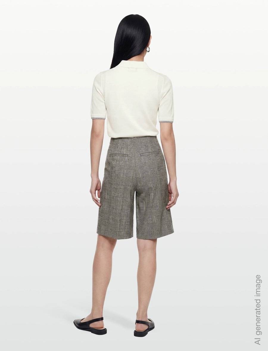 United Colors of Benetton - BERMUDA - culottes - multicolor - 4