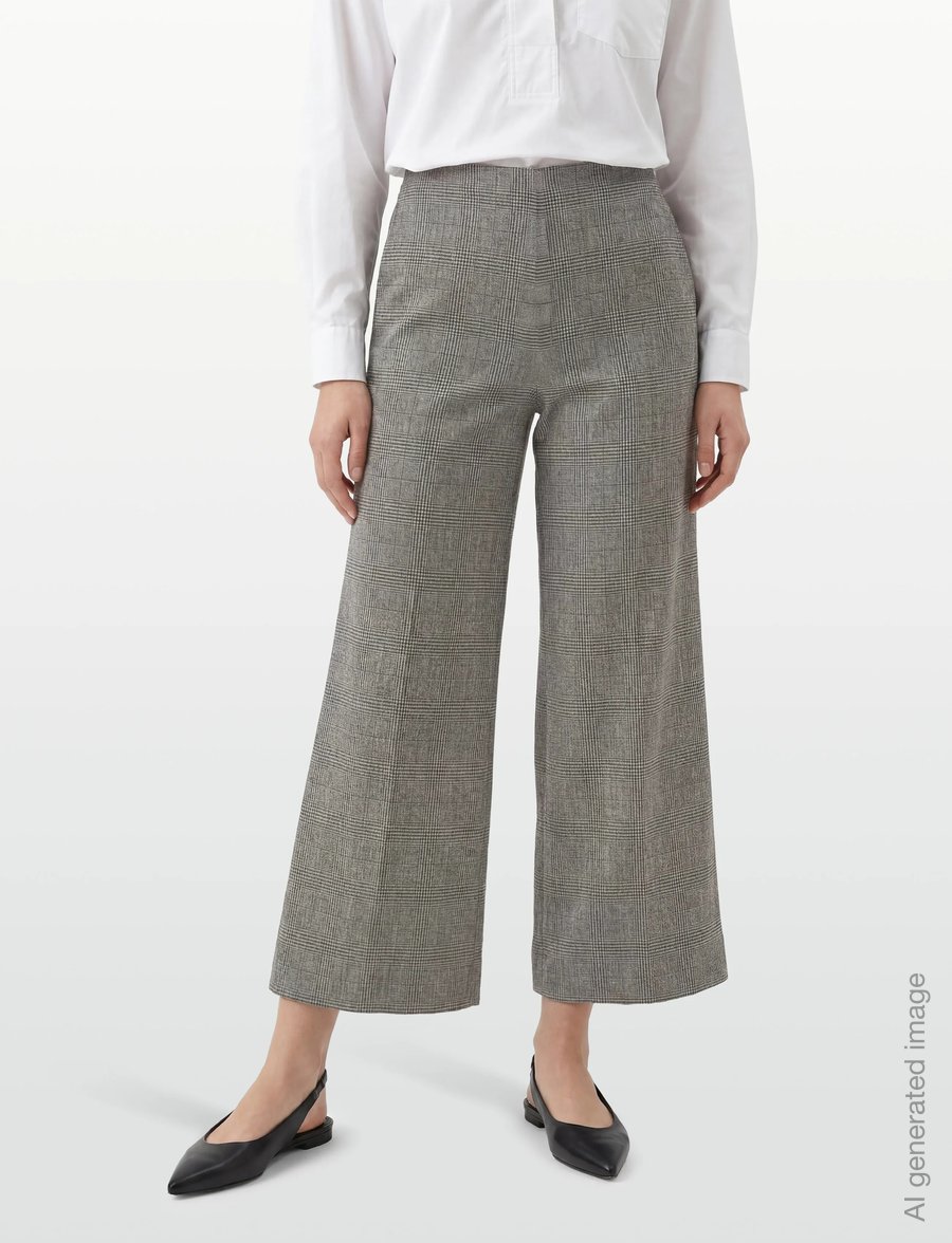 United Colors of Benetton - TROUSERS - vida byxor - multicolor - 3