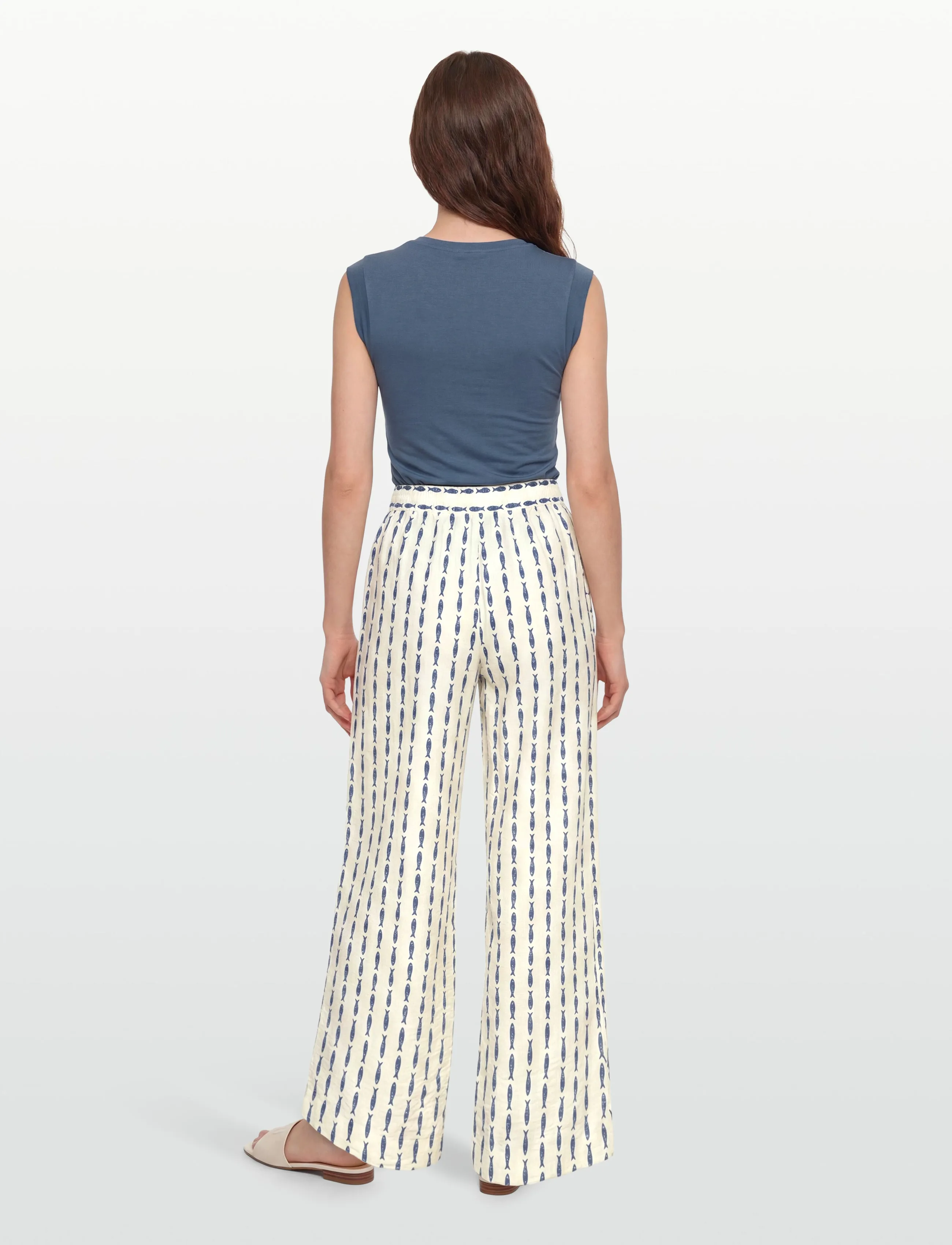 United Colors of Benetton - TROUSERS - bukser med brede ben - multicolor - 4