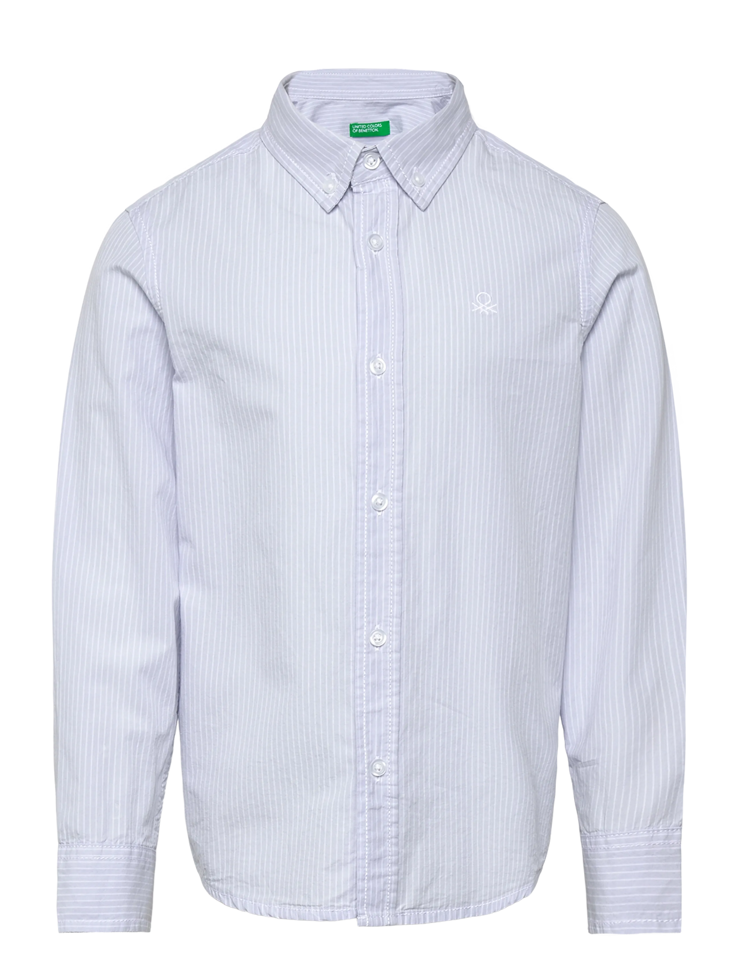 United Colors of Benetton Shirt, 130, Blue, Skjorter > Langærmede Shirts, Børn