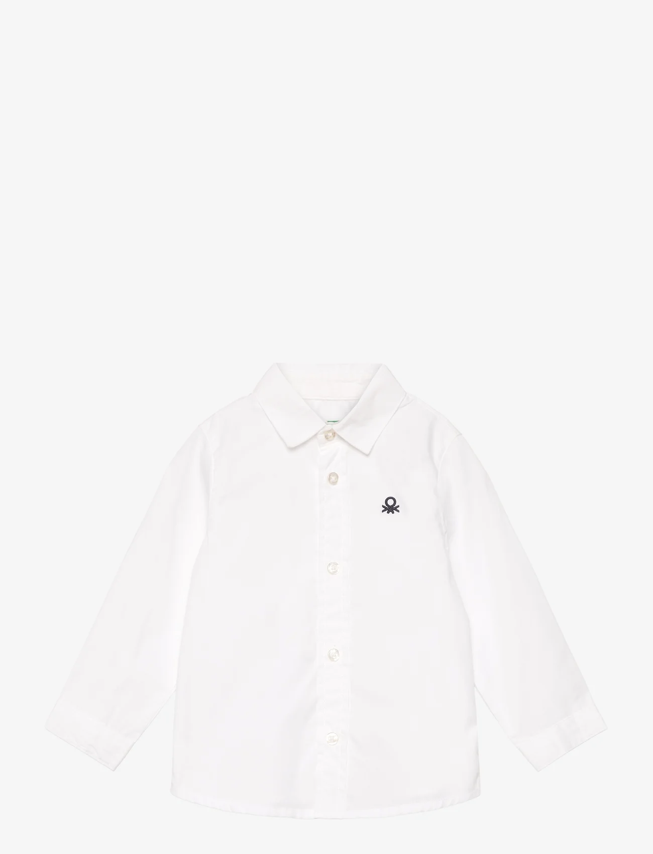 United Colors of Benetton - SHIRT - långärmade skjortor - optical white - 0