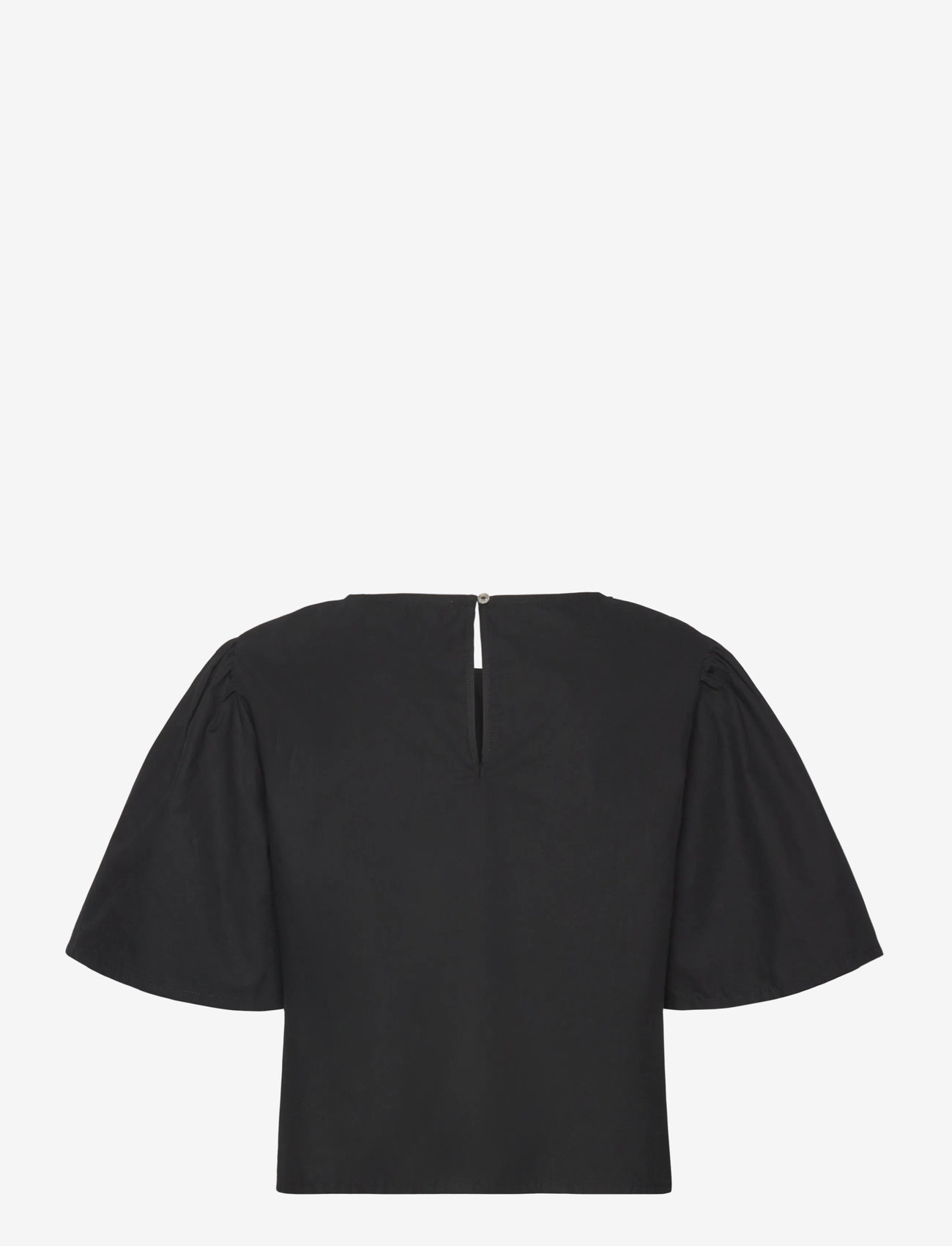 United Colors of Benetton - BLOUSE - kortärmade blusar - black - 1