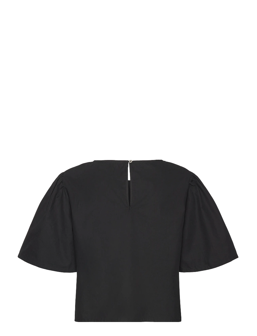 United Colors of Benetton - BLOUSE - blouses à manches courtes - black - 1