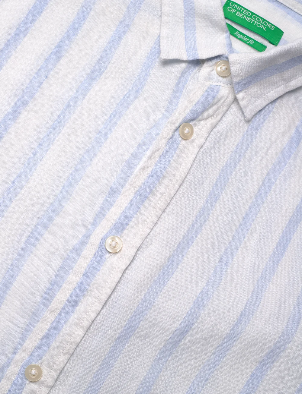 United Colors of Benetton - SHIRT - linen shirts - white - 3