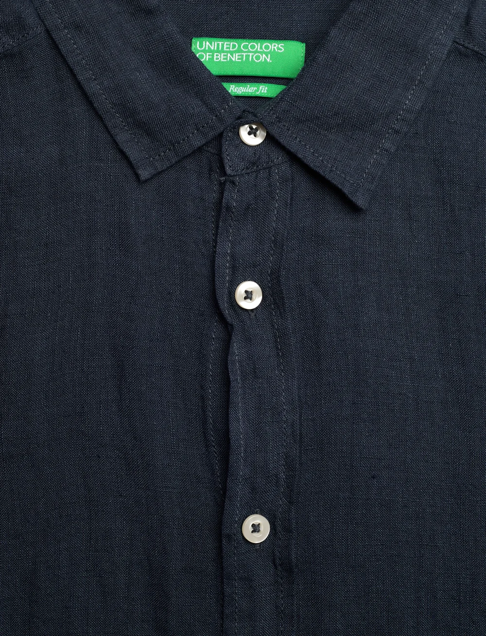 United Colors of Benetton - SHIRT - linneskjortor - blue - 2