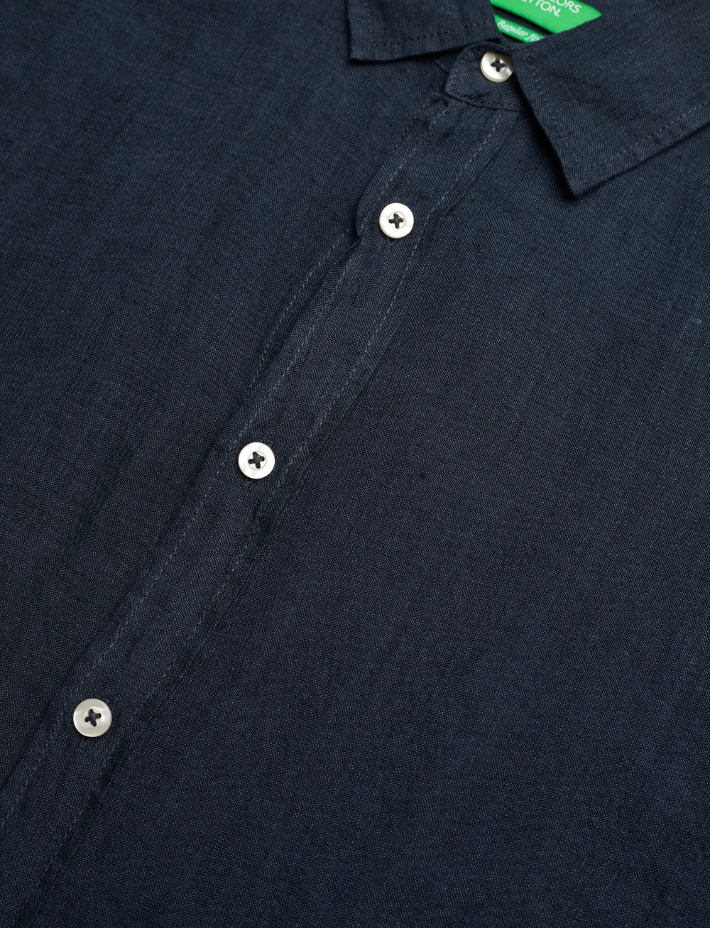 United Colors of Benetton - SHIRT - linneskjortor - blue - 3