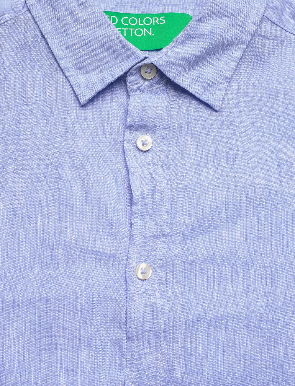 United Colors of Benetton - SHIRT - leinenhemden - blue - 2