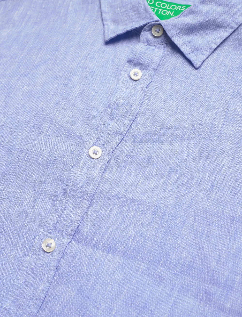 United Colors of Benetton - SHIRT - leinenhemden - blue - 3