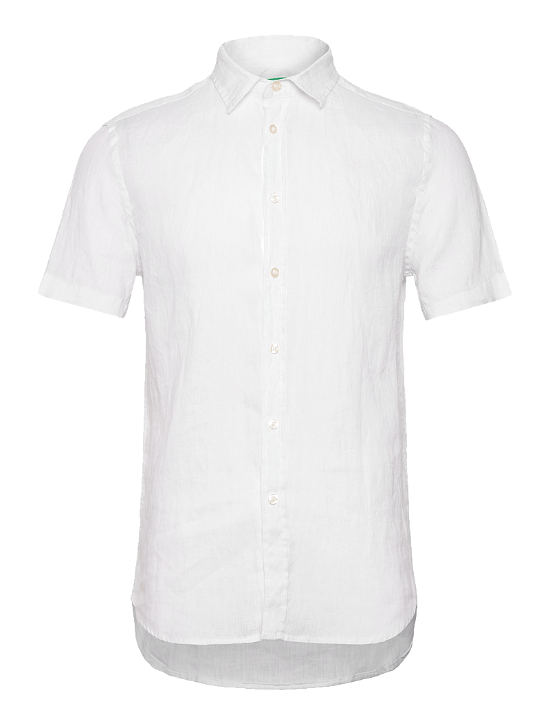 United Colors of Benetton - SHIRT - linneskjortor - white - 0