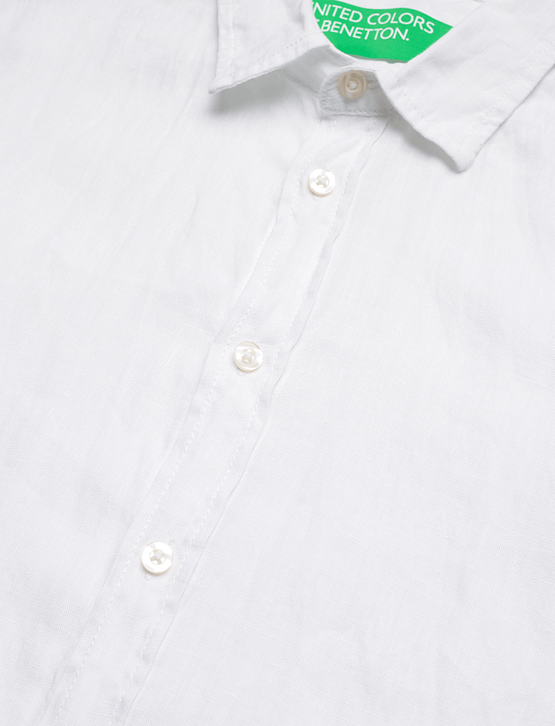 United Colors of Benetton - SHIRT - linneskjortor - white - 3