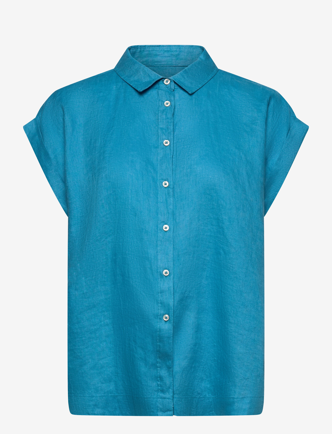 United Colors of Benetton - SHIRT - linased särgid - blue - 0
