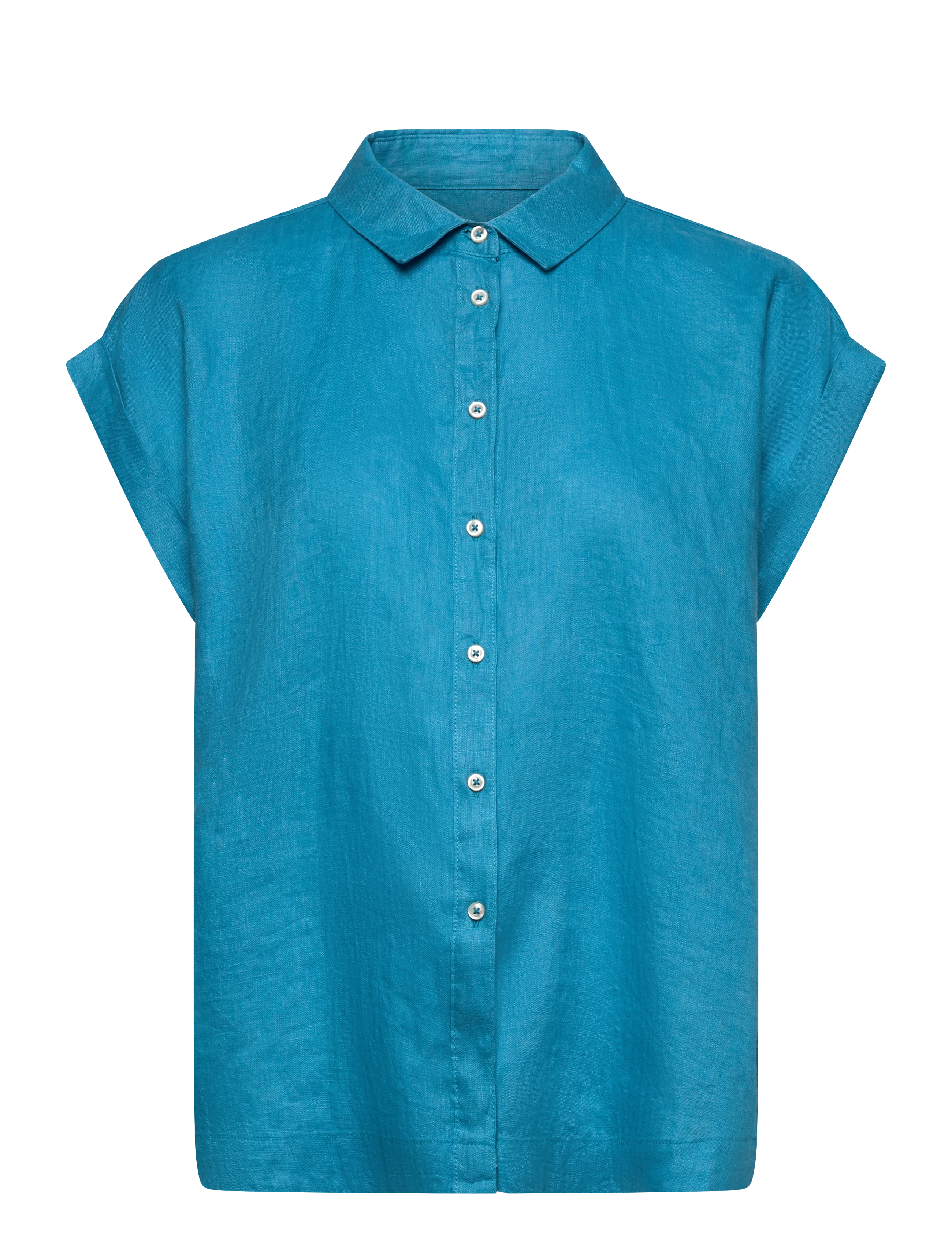 United Colors of Benetton SHIRT - Hørskjorter - BLUE / blue