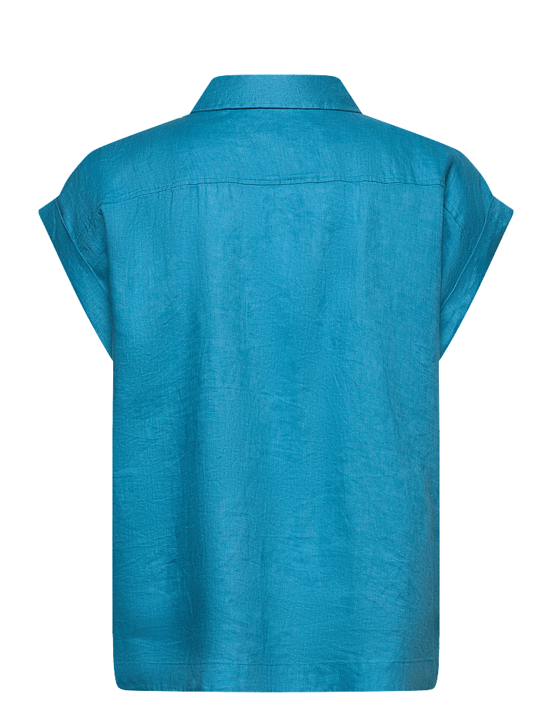 United Colors of Benetton - SHIRT - linased särgid - blue - 1