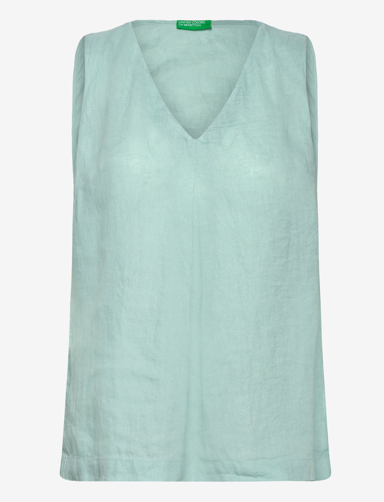 United Colors of Benetton - BLOUSE - varrukateta pluusid - green - 0