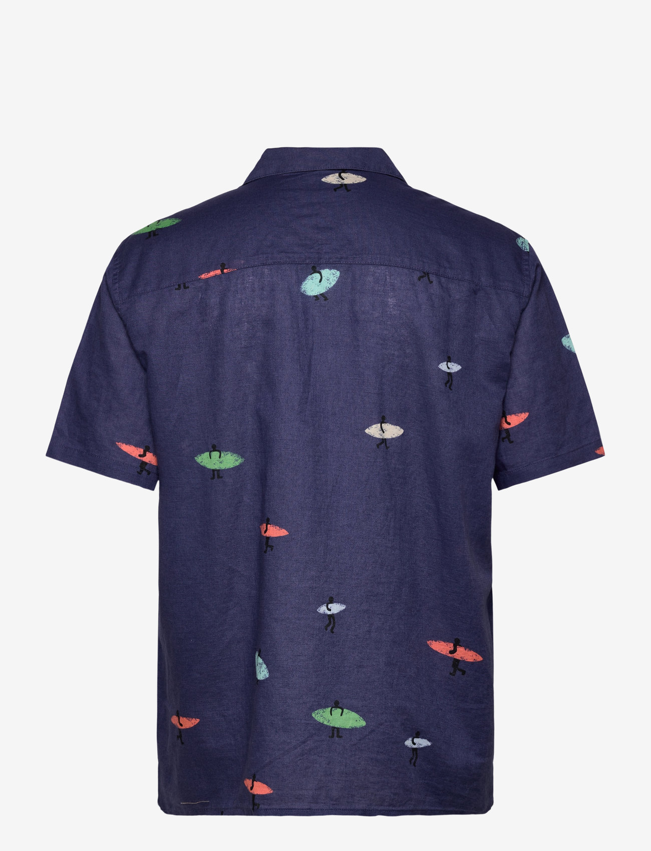 United Colors of Benetton - SHIRT - hørskjorter - blue - 1