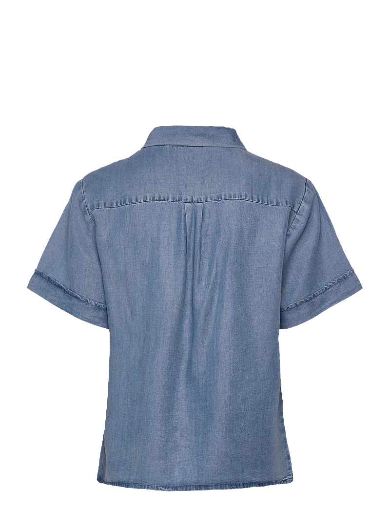 United Colors of Benetton - SHIRT - kurzärmlige hemden - blue - 1