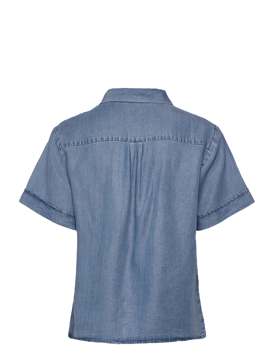 United Colors of Benetton - SHIRT - chemises à manches courtes - blue - 1
