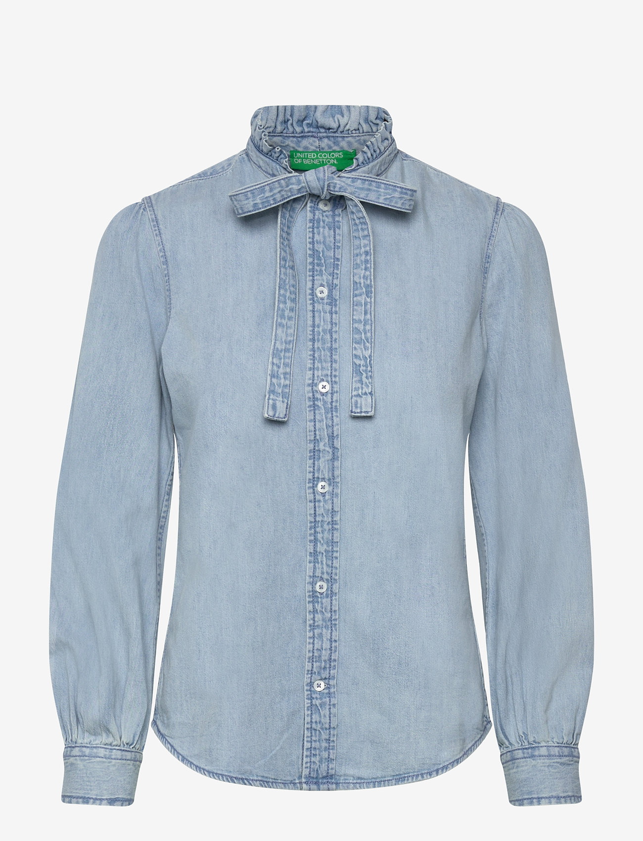 United Colors of Benetton - SHIRT - denimskjorter - blue - 0